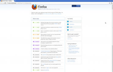 The Release Notes for Firefox 13.0.1
