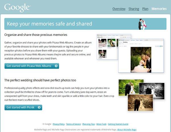 Google Wedding Memories