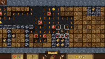 Windows 8 Minesweeper: The Adventure Mode