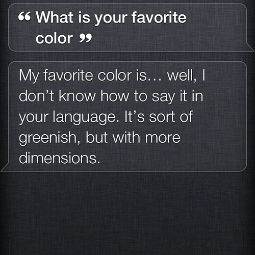 Siri: It Answers the Most Off-Putting Questions