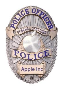 An Apple-Style Police Badge