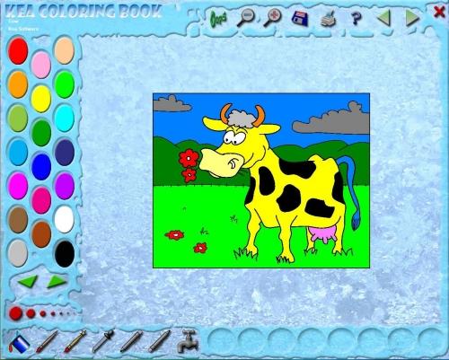 Have you ever seen a yellow cow with a blue tail?